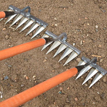 Heavy-Duty Iron Weeder Tool for Garden Maintenance