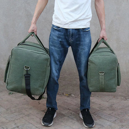 XL Waterproof Travel Duffel Bag for Men – Durable with Ample Storage for Gym & Adventures