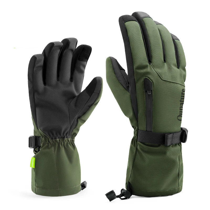 Weatherproof Touchscreen Ski Gloves for Adventurers