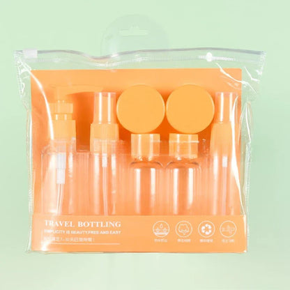 Travel Bottle Set | Leak-Proof & TSA Compliant | For Care & Cosmetics