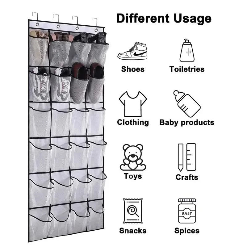 Multi-Compartment Organizer for Footwear and Accessories