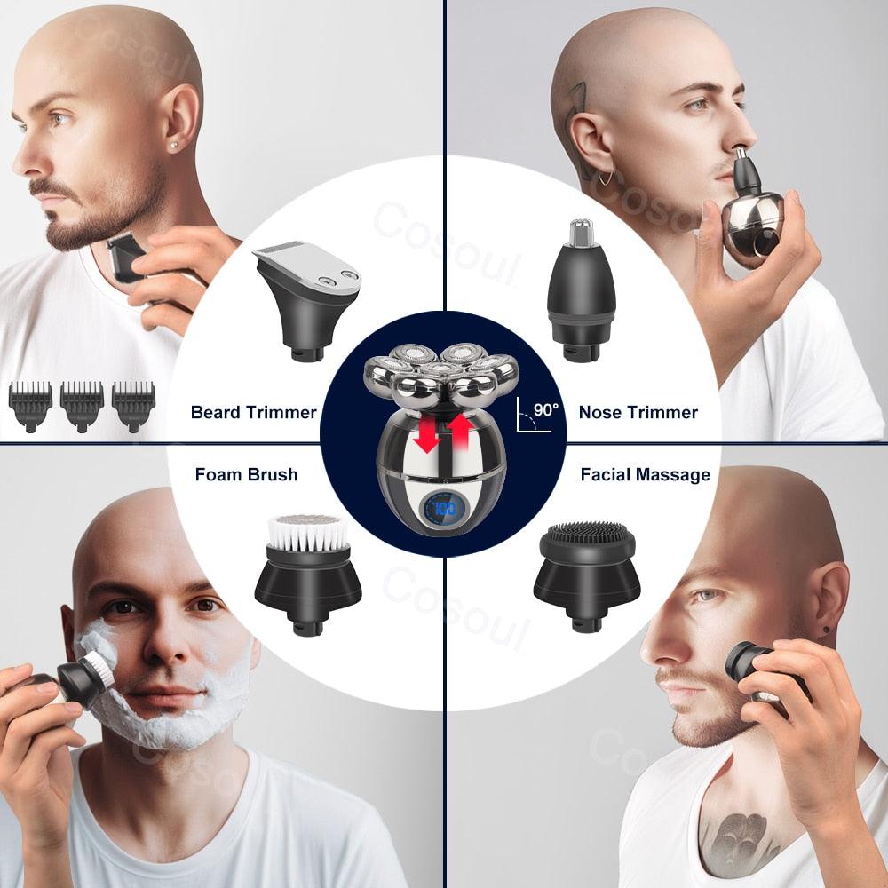 7 Electric Razors with Flexible Head