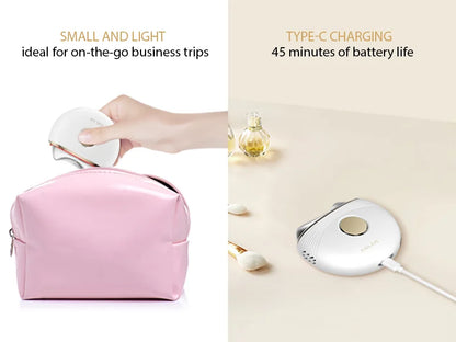 Gua Sha Facial Massager with EMS and Temperature Control – USB-C, LED Colors