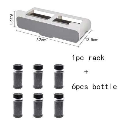 Self-Adhesive Spice Holder – Modern Kitchen Storage Solution