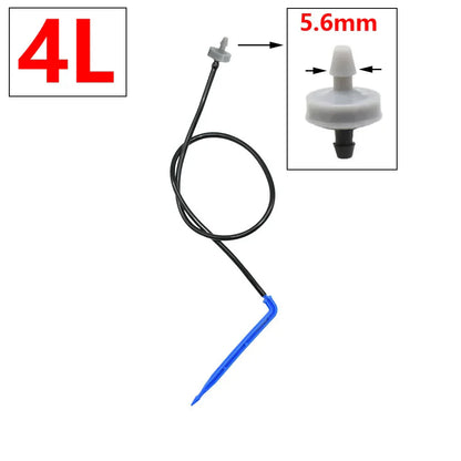 Drip Irrigation Emitters 2L–8L/H | 1/2/4-Way Splitter | 0.3 / 0.5 cm Connector