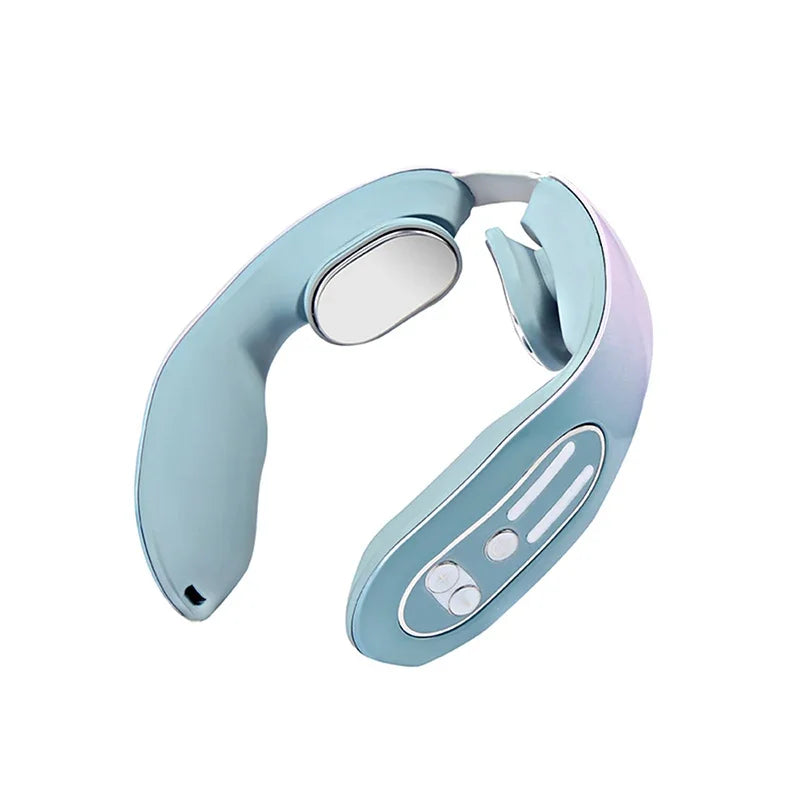 Portable Neck Massager with Heat – 12 Levels of Infrared EMS Therapy
