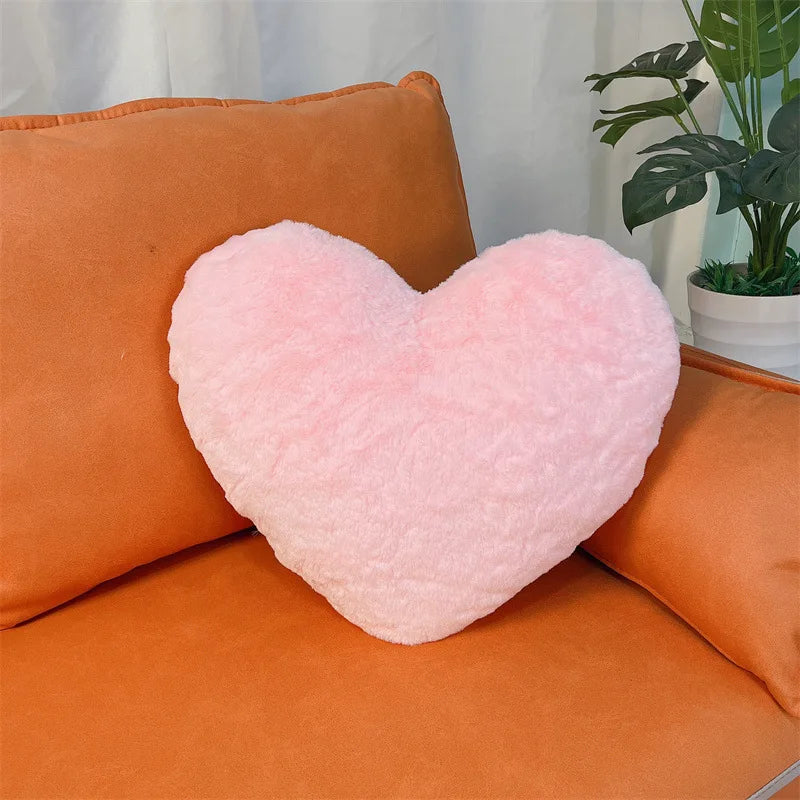 Cushion with Heart Design for Home Decor