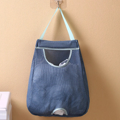 Wall-Mounted Trash Bag Dispenser for Home | Washable Mesh | Sizes 21x25 cm or 33x27 cm