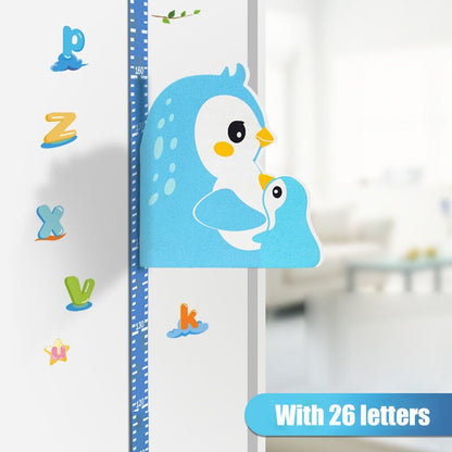 Whimsical Growth Tracker for Kids | Fun Height Measuring Wall Decal