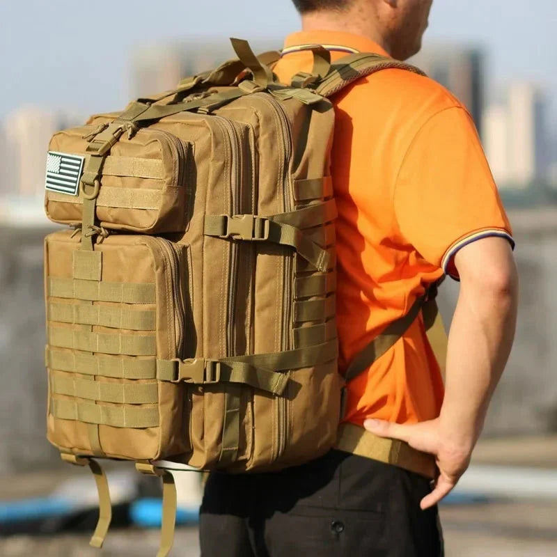 Tactical Backpack for Adventurers - Durable and Functional Design