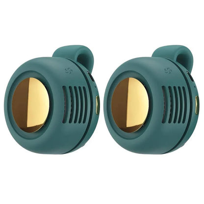 Bladeless Fan with Waist Mount – 360° Adjustable Design