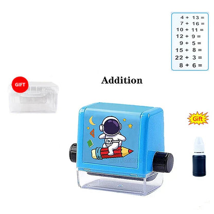 4-in-1 Fun Math Stamp Tool for Kids
