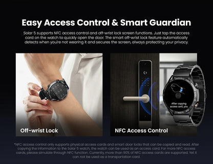 Smartwatch with 1.58" AMOLED Screen, Bluetooth Calling, 100+ Sports Modes & 24-Hour Health Tracking