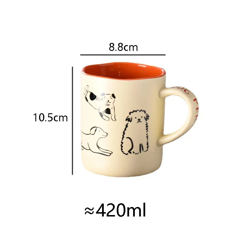 Coffee Mug for Cat Lovers or Dog Enthusiasts