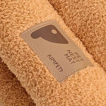 Cozy 3-Layer Pet Sleeping Bag for Cats & Small Dogs