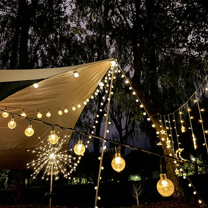 30ft Solar Fairy Lights for Garden and Patio Decoration