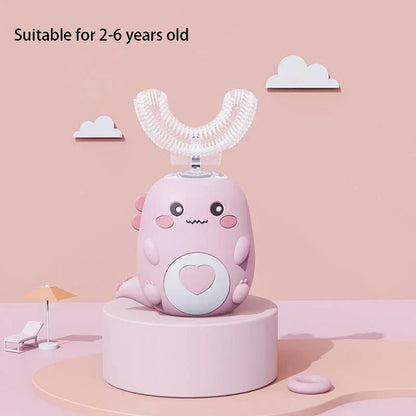 U-Shaped Electric Toothbrush for Kids – 360° Sonic with Soft Bristles