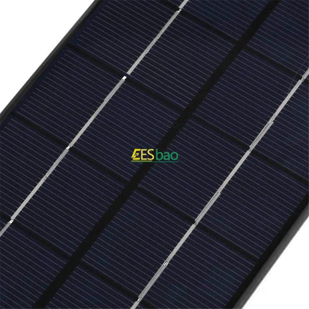 Compact Solar Panel - USB 5V, Weatherproof, Lightweight for Outdoor, Travel & Emergencies