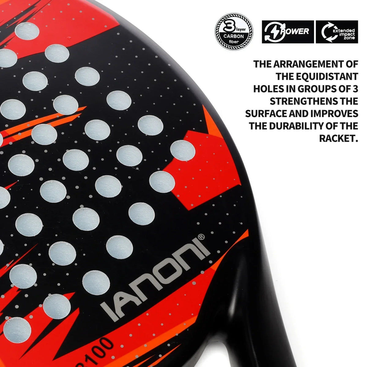 Elite Padel Racket – Lightweight Design with EVA Foam Core for Power and Precision