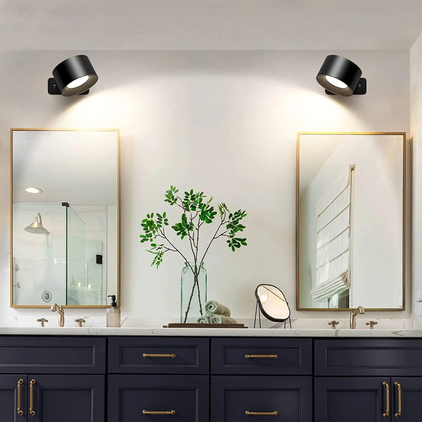 Touch Control Adjustable LED Wall Light Sconce