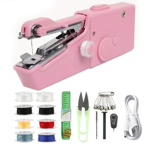 Compact and Portable Mini Sewing Machine for Repairs and DIY Projects