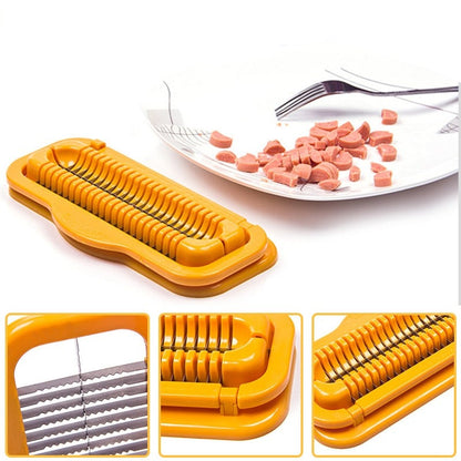 Simple Hot Dog Cutter for Quick Slicing