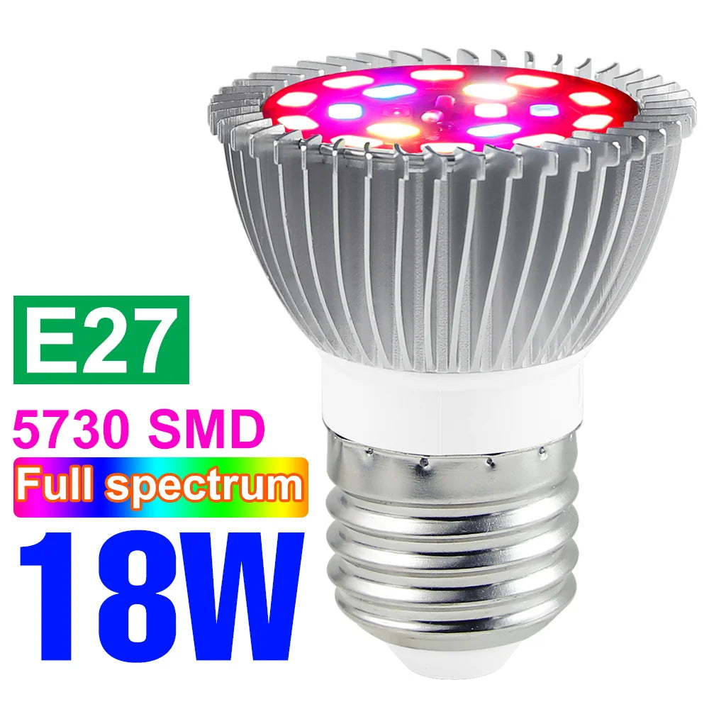 Full Spectrum LED Grow Light for Healthy Plant Growth - Energy Efficient