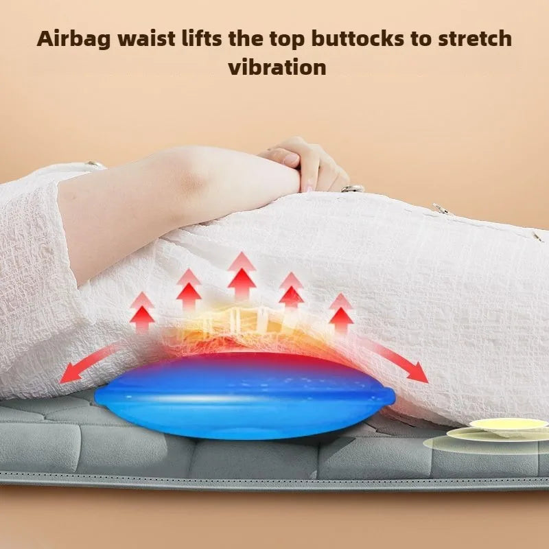 Portable Full Body Massage Mattress with Heat, Vibration, and Kneading