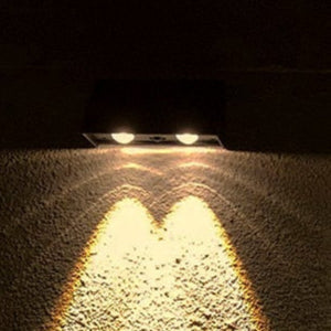 Solar-Powered LED Outdoor Wall Light with Motion Sensor, Waterproof for Garden, Patio & Driveway