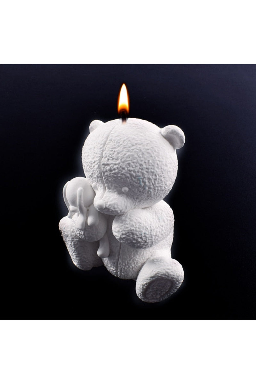 Teddy Bear Candle Mould for Crafting