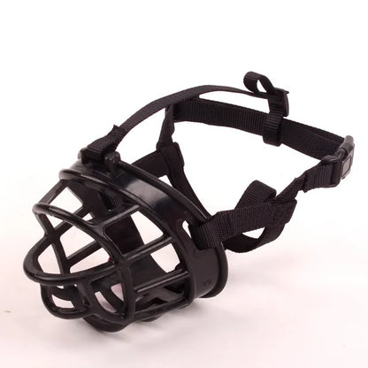Flexible Silicone Muzzle for Dogs - Adjustable Fit