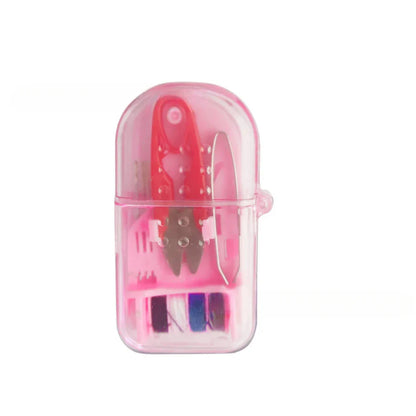 Compact Mini Sewing Kit for Travel | Portable with Macaron Color Options