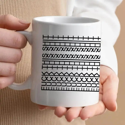 Undercover Attitude Mug with Censored Design