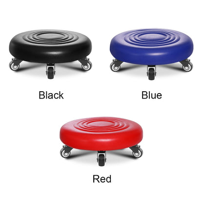 Versatile 360-Degree Rolling Stool with Smooth Mobility
