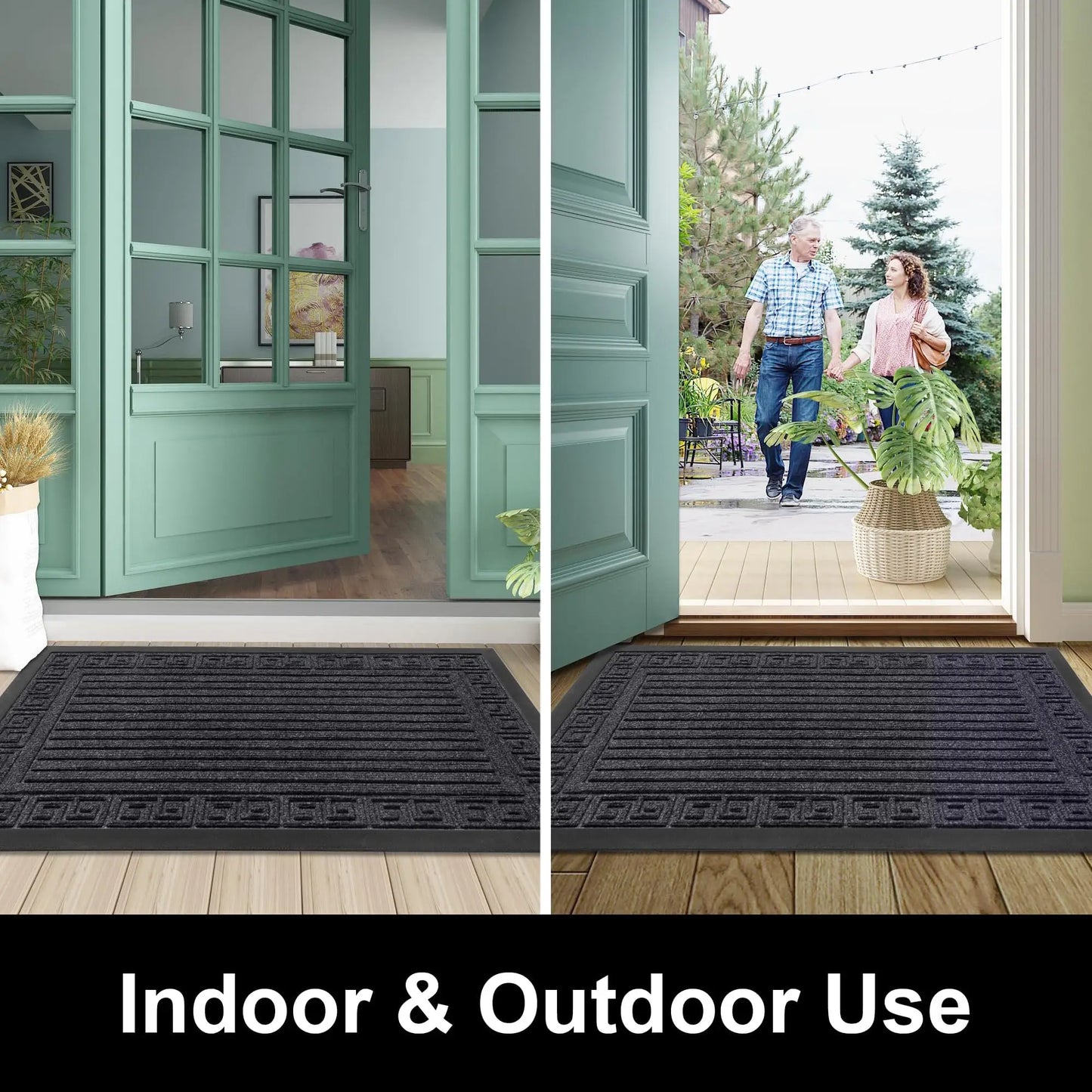 Low-Profile Non-Slip Indoor Door Mat