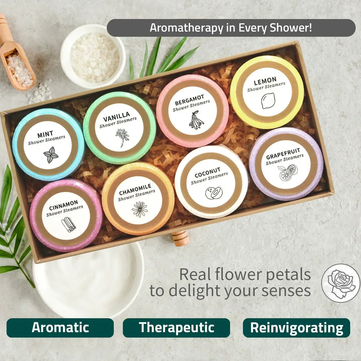 Indulge in Relaxation with 8-Piece Aromatic Bath Bomb Collection