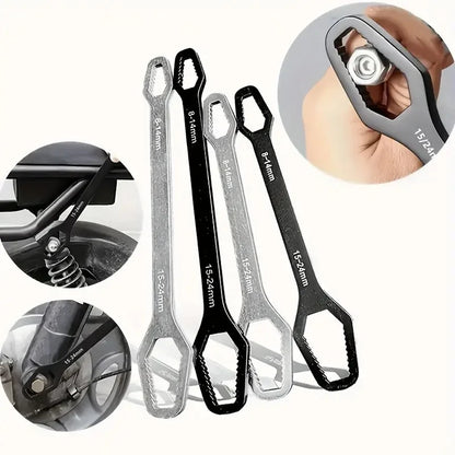 Two-In-One Adjustable Wrench Tool