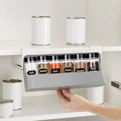 Self-Adhesive Spice Holder – Modern Kitchen Storage Solution