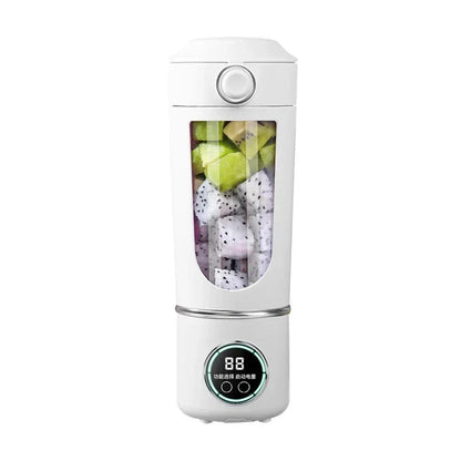 Portable Smoothie Blender with 12-Blade Power | 2-in-1 Mix & Sip | Ideal for Fitness, Travel & Daily Use