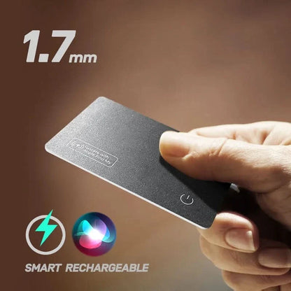 Compact Rechargeable Locator for Wallet and Passport Protection