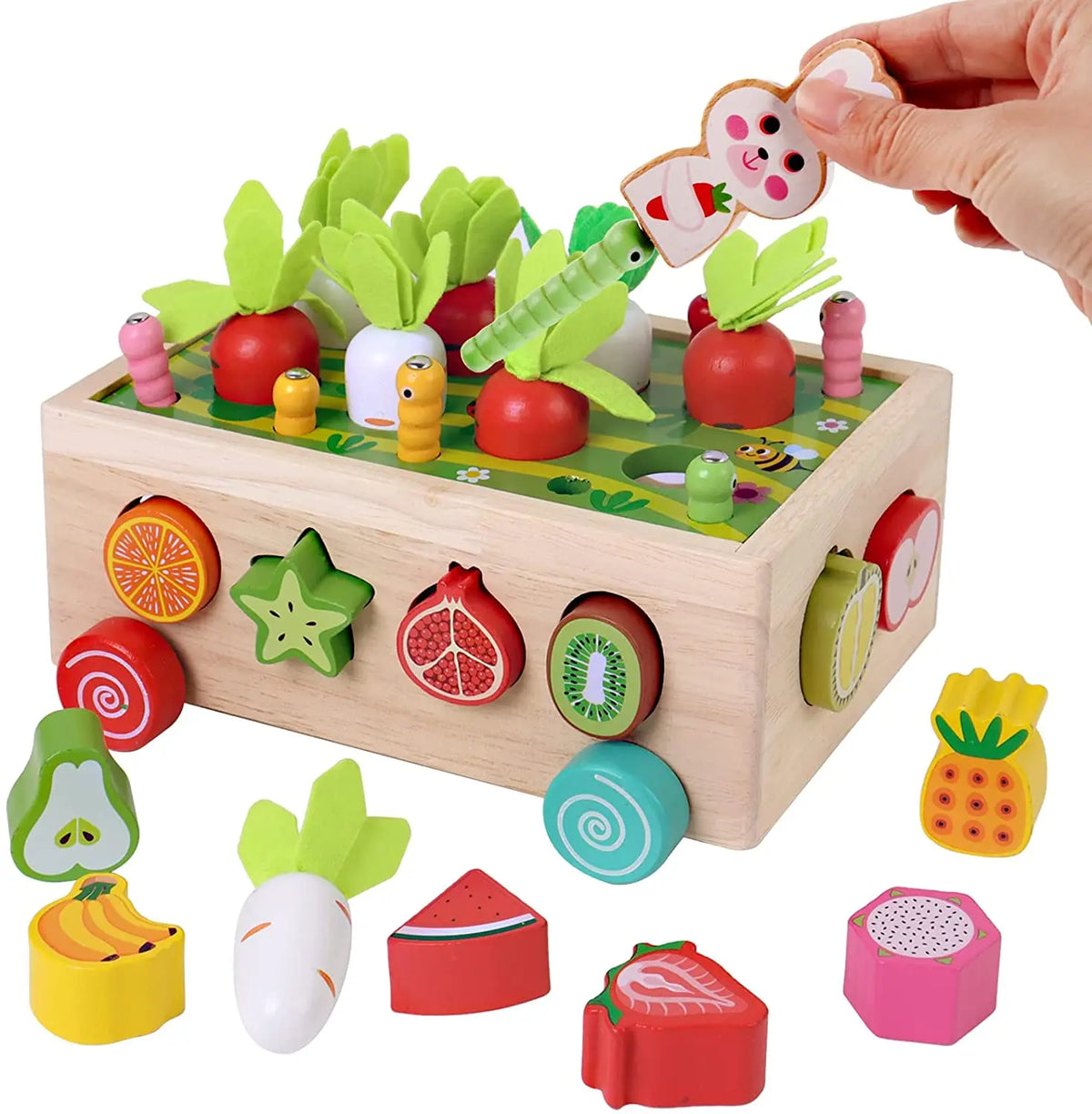 Learning Toy for Babies Made of Wood