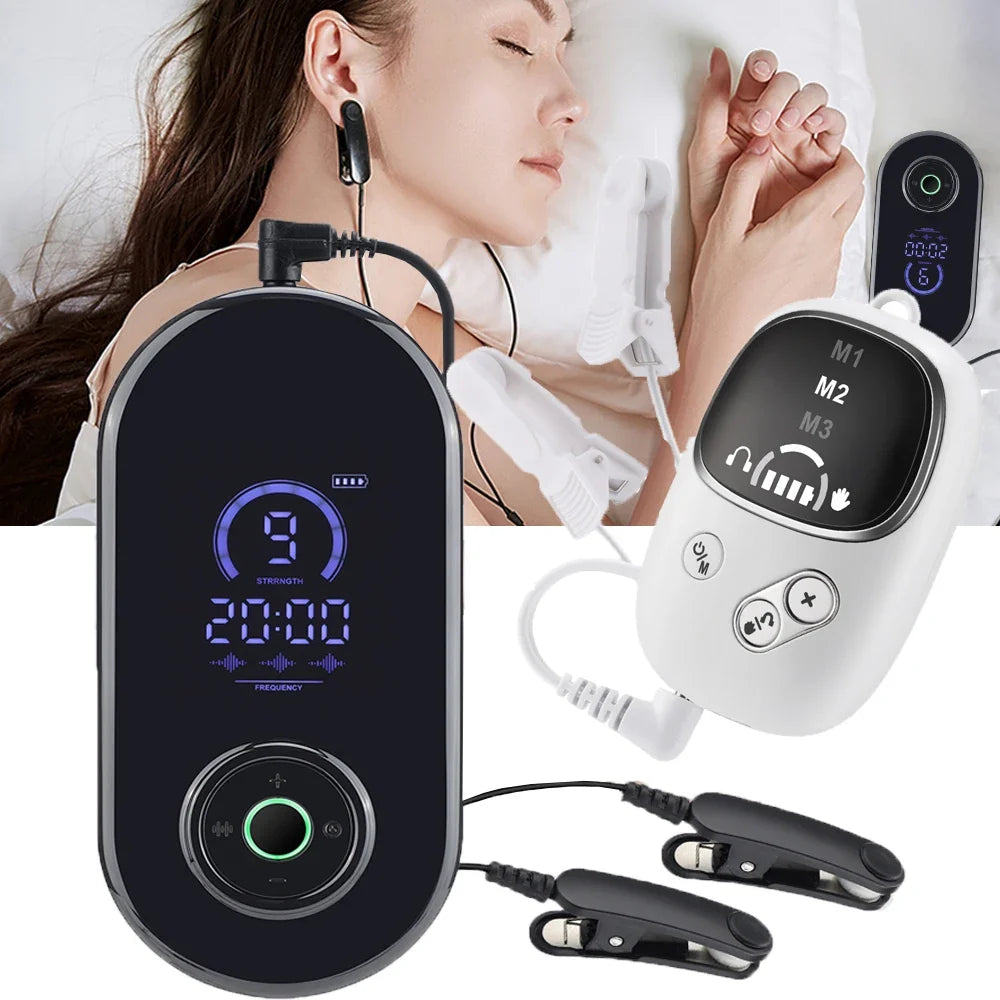 Microcurrent Ear Clip Gadget | Various Modes, 9 Levels of Intensity, Timed Sessions & USB-C Charging