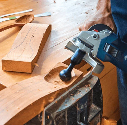 Precision Sphere Wood Shaper for Angle Grinders – Rapid Material Removal