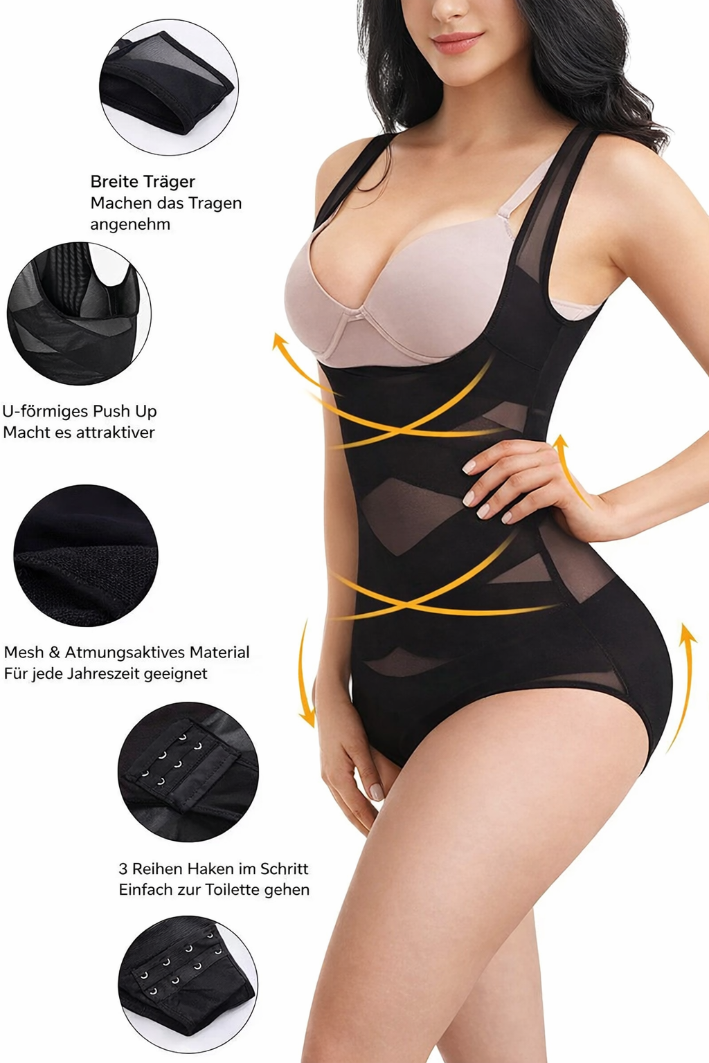 Sculpting Body Shaper | Seamless Comfort & Tummy Control