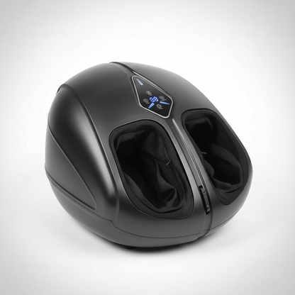 Foot Massager with Heat and Air Compression – 4 Modes, 5 Intensities, Remote Control