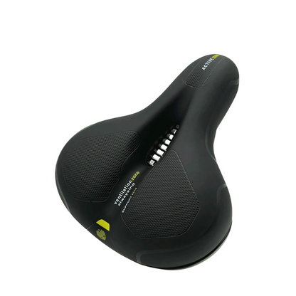 CloudComfort Pro Bike Seat | Pressure-Relieving Memory Foam | Black