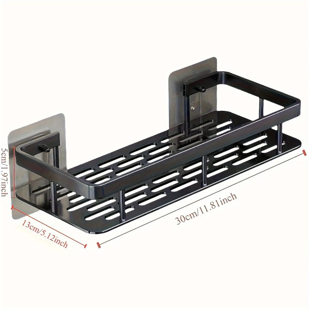 Wall-Mounted Shower Storage Solution