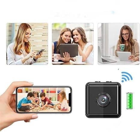 Compact Security Camera with Enhanced Night Vision