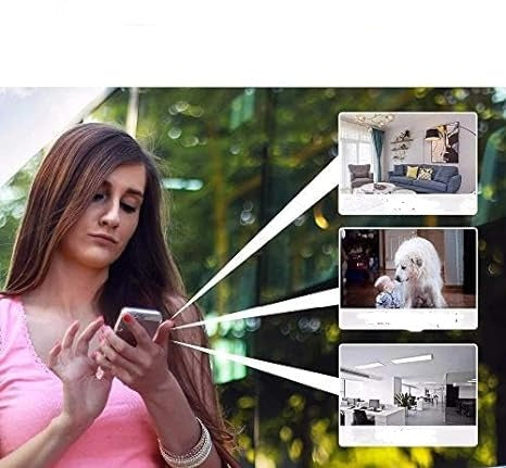 Compact Security Camera with Enhanced Night Vision
