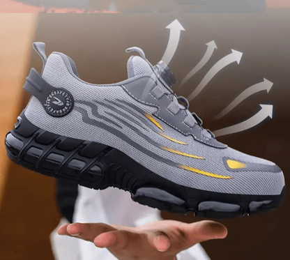 Ultimate Comfort Safety Shoes for Men with Quick-Lock System